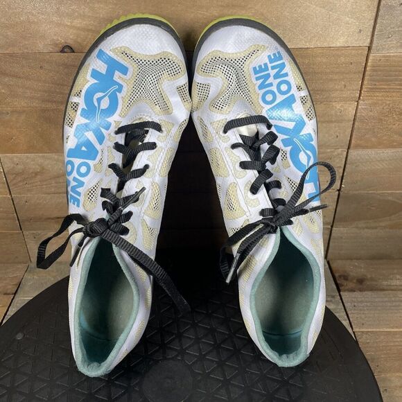 Hoka One One Rocket MD Womens 8.5 Athletic Track Running Shoes Spikes White - Picture 5 of 10